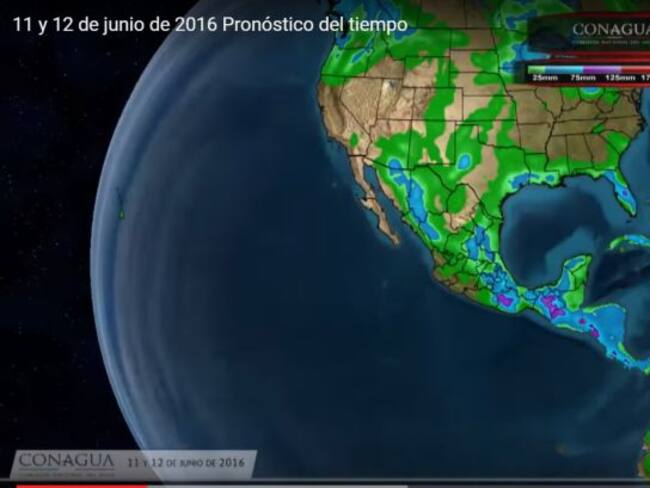 Pronóstico del Tiempo del 11 y 12 de junio