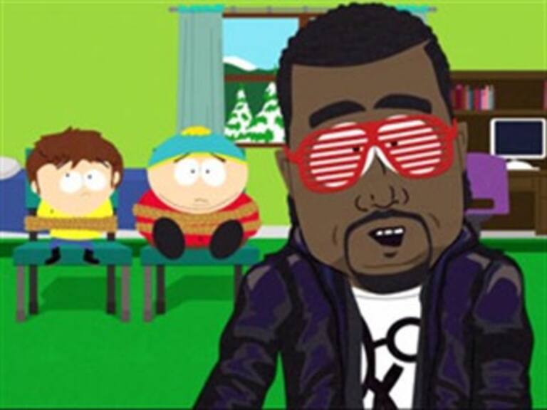 Reconoce Kanye West que 'South Park' ha frenado su ego