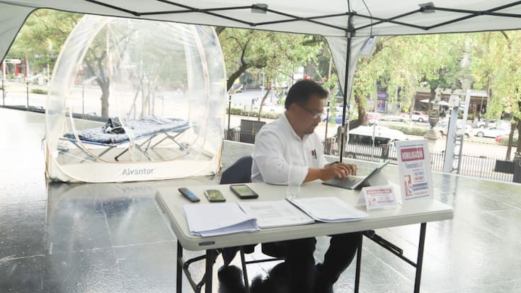 Senador morenista se va a huelga de hambre