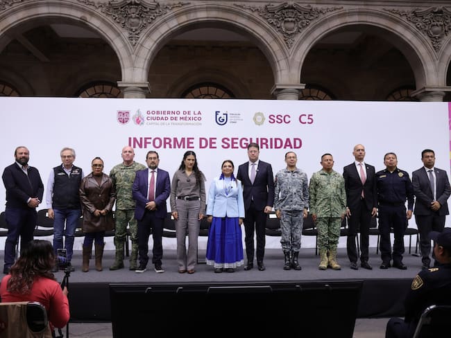 CDMX registra el septiembre con menos homicidios en 20 años, destaca Clara Brugada