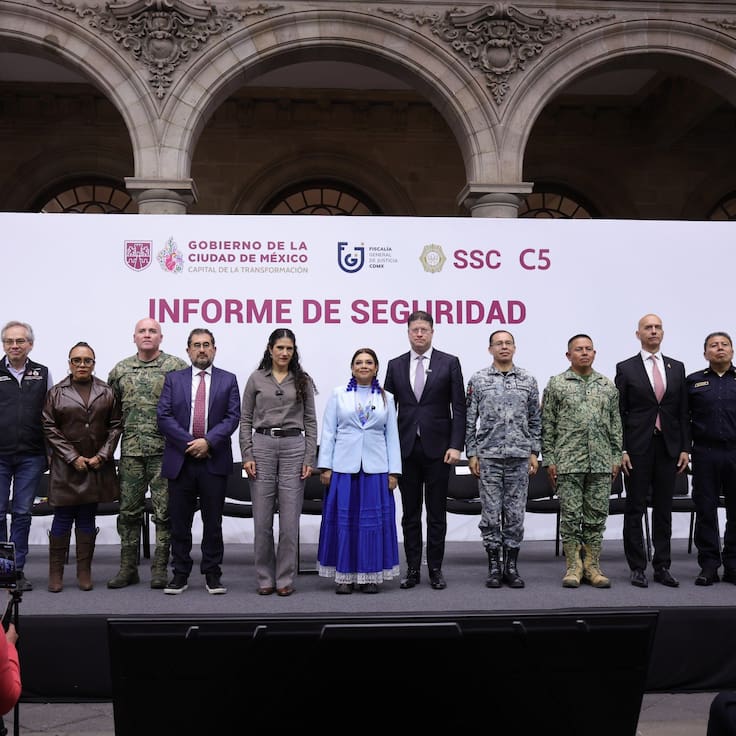 CDMX registra el septiembre con menos homicidios en 20 años, destaca Clara Brugada