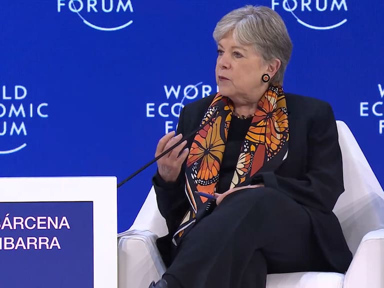 El Foro Económico Mundial concluyó con un balance positivo para México, aseguró la secretaria de Medio Ambiente y Recursos Naturales, Alicia Bárcena,