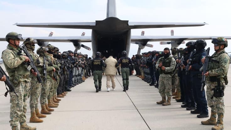 México hace otra entrega de reos del Altiplano a Estados Unidos