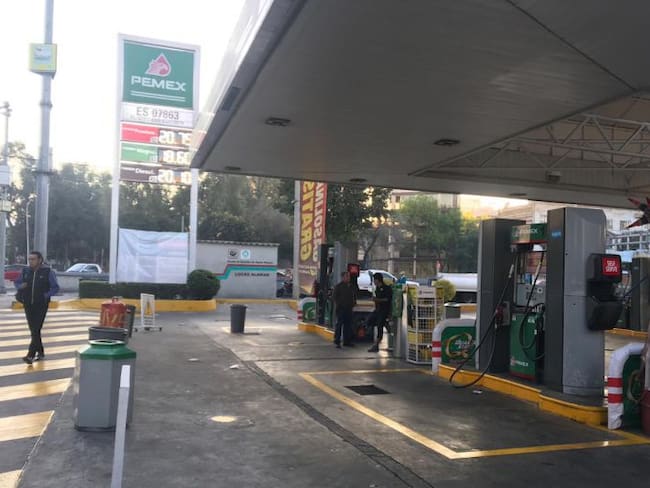 Así amanecieron las gasolineras en la Ciudad de México