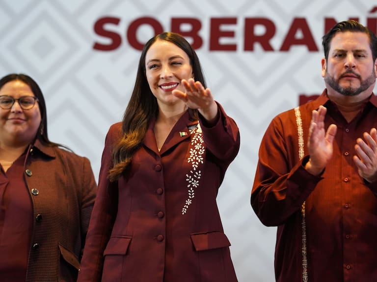 Julieta Ramírez coordinadora estatal electa para la Defensa de la Transformación y la Soberanía Nacional para Baja California.
FOTO: GALO CAÑAS/CUARTOSCURO.COM