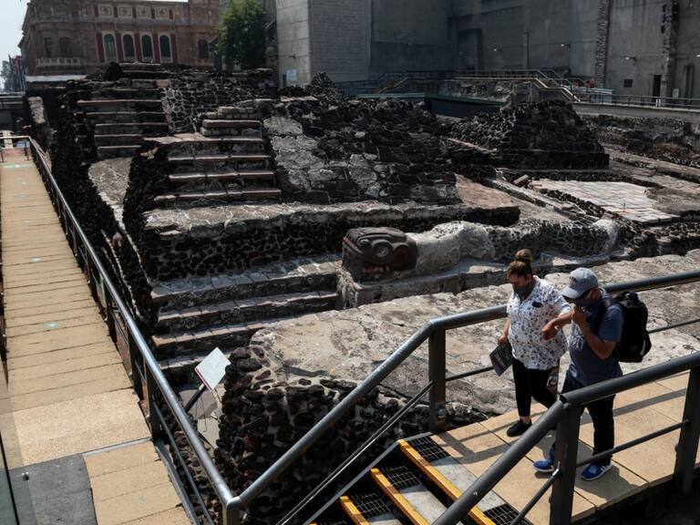 GCDMX construye réplica del Templo Mayor en el Zócalo