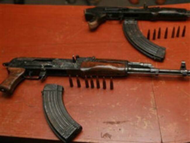 Reportan decomiso de armas en zona fronteriza México-EU