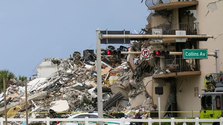 “Grietas y daños estructurales”, causas del colapso de edificio en Florida