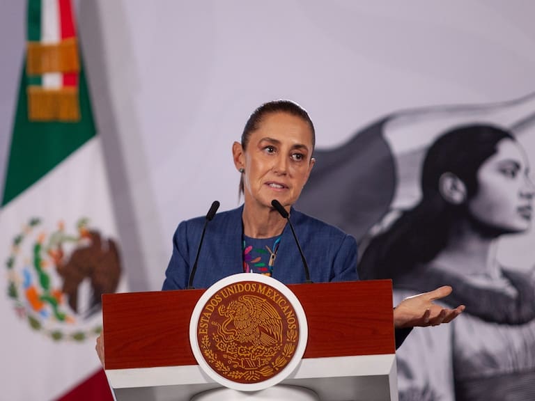 La presidenta Claudia Sheinbaum consideró que no hay conflicto con Colombia por rechazo a rescatistas mexicanos. FOTO/CUARTOSCURO.COM
