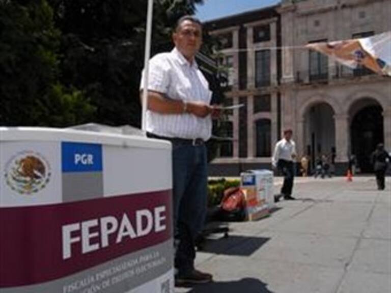 315 funcionarios de Fepade vigilan elecciones
