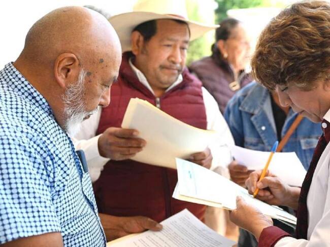 Delfina Gómez dice que en su gobierno se le hará justicia al campo