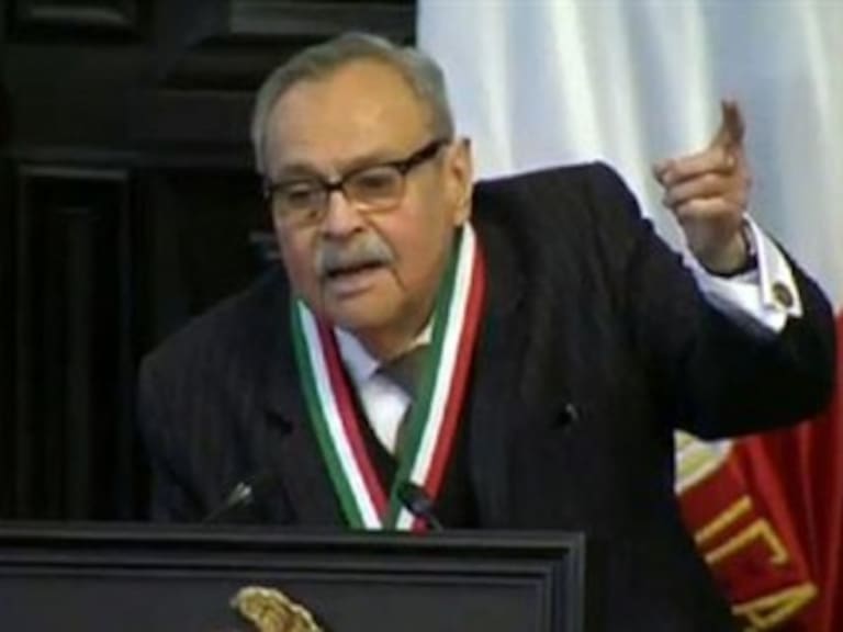 &#039;No más violencia&#039;, pide galardonado de la Medalla Belisario Domínguez