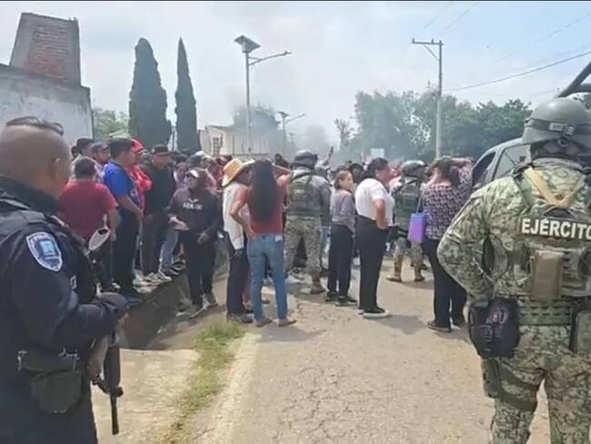 Operativo de fuerzas federales en Morelos se sale de control; pobladores evitan detención de delincuentes