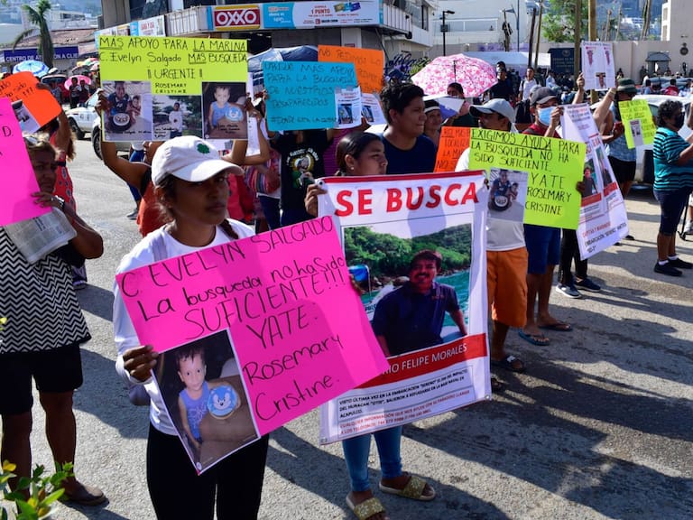 Son 31 las personas que permanecen en calidad de desaparecidos tras el paso del huracán Otis