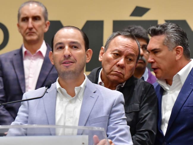 Marko Cortés celebra respaldo del PRD a Xóchitl Galvez