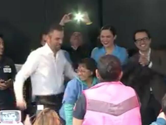 Captan a senadores panistas bailando reggaetón en fiesta de fin de año