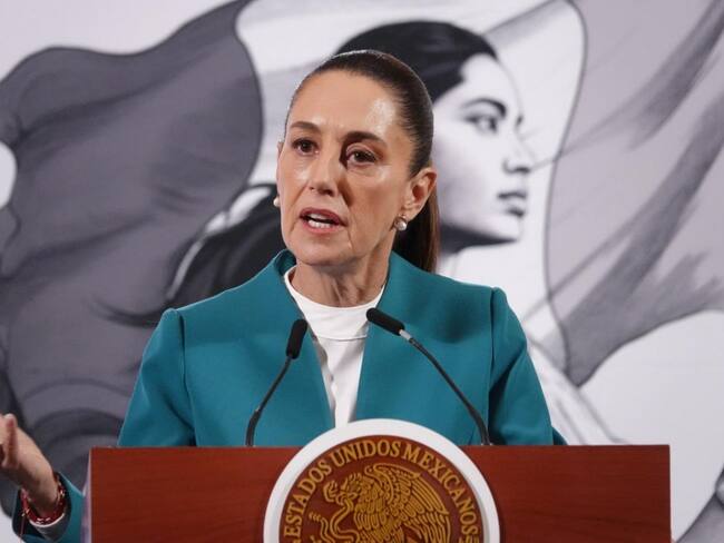 Sheinbaum presentó el “Himno al migrante”