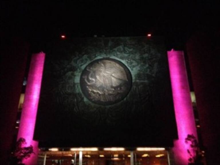 La Cámara de Diputados se ilumina de rosa, y se suma la lucha contra el cáncer de mama