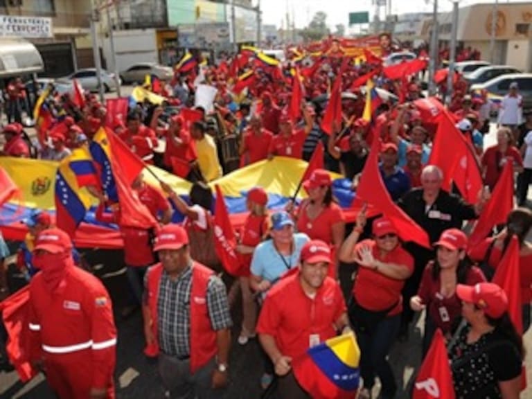 Llaman trabajadores venezolanos a reconquistar libertad sindical