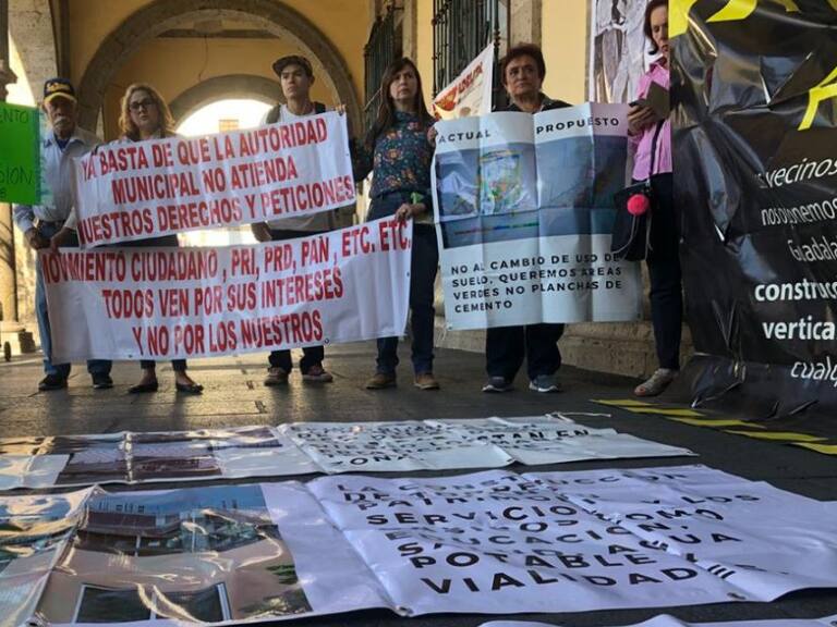 Vecinos de Colomos Providencia piden no más torres