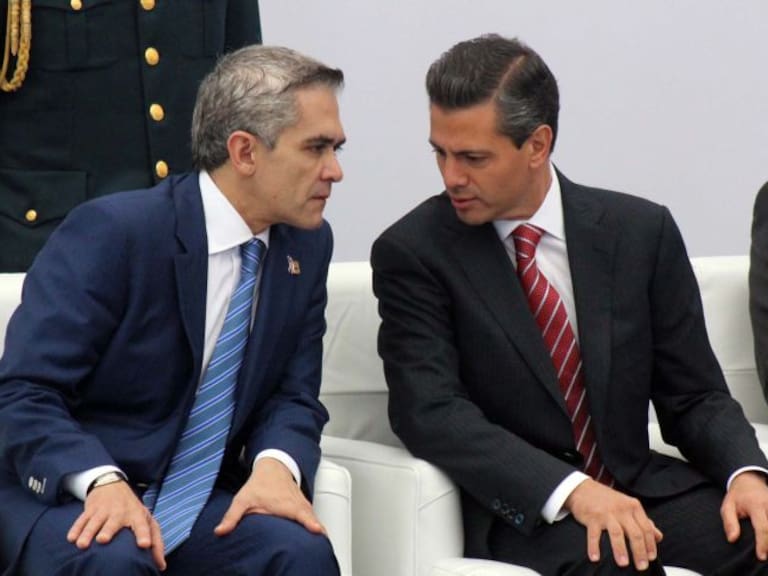 Peña Nieto olvidó sus compromisos con la CDMX, acusa Mancera