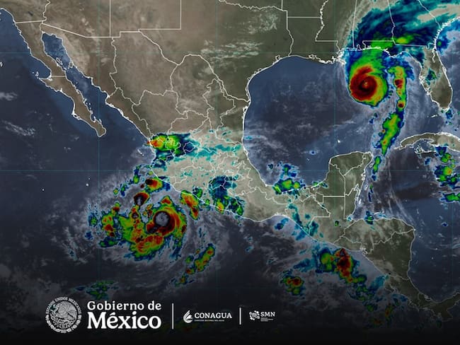 Huracán Simón podría llegar a categoría 4 en Jalisco y Colima pide Sheinbaum estar atentos