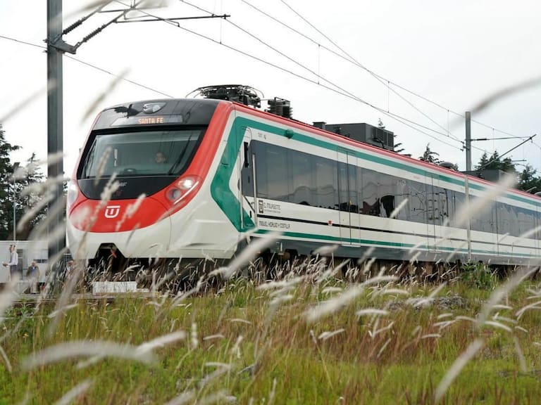 CIUDAD DE MÉXICO, 31AGOSTO2024.- Inauguración del Tre Insurgente en la estación Santa Fe que conectará a Toluca, Estado de México con la zona poniente de la capital.
FOTO: PRESIDENCIA/CUARTOSCURO.COM