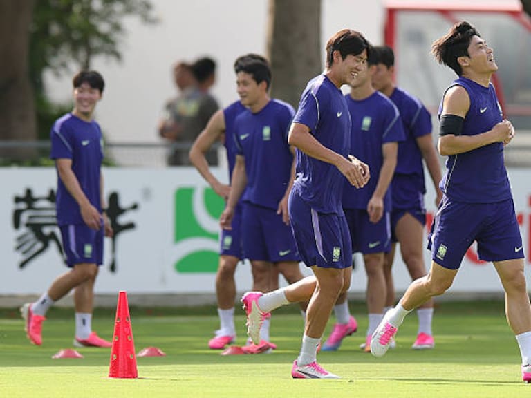 Dron ilegal sobrevuela entrenamiento de Corea del Sur previo al partido contra México
