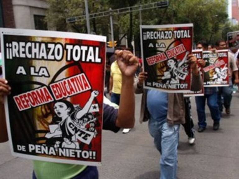 Toman nuevamente maestros de la CNTE calles del DF