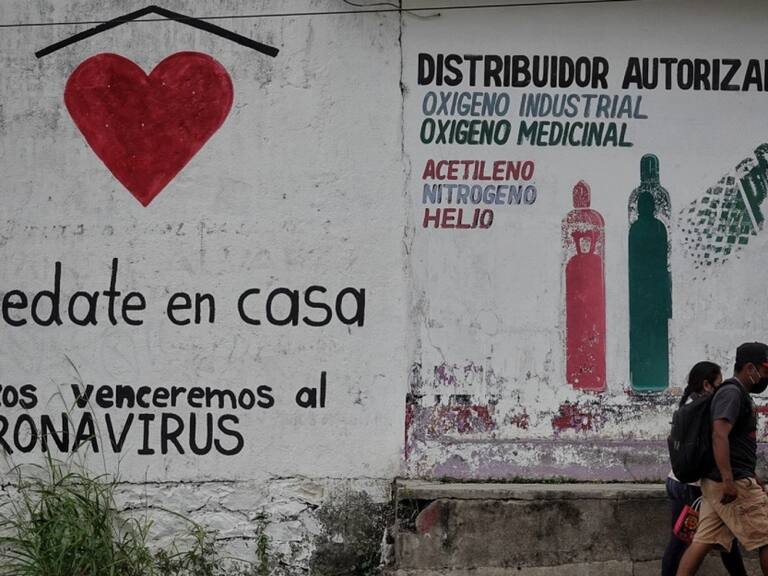 México rebasa las 58 mil muertes y 537 mil contagios acumulados de COVID-19