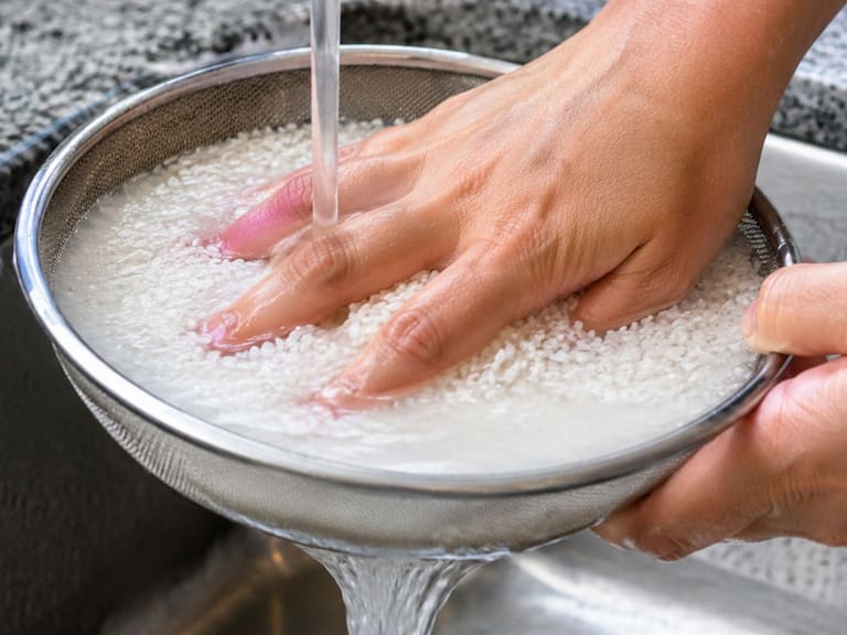 Chefs responden: esto ocurre cuando lavas el arroz antes de ponerlo al fuego. IA