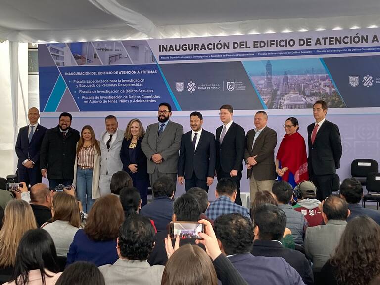 Inauguración de edificio de atención a víctimas de delitos sexuales, desaparición y contra menores