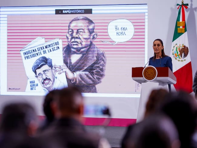 Celebró la Presidenta la llegada a la SCJN de integrante de pueblos originarios