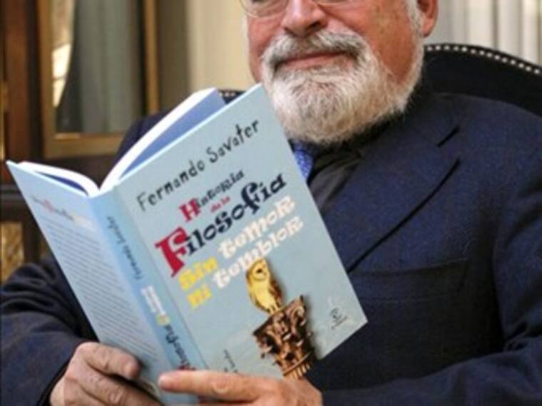 En &#039;El Weso&#039;, Fernando Savater presentó su libro &#039;Historia de la Filosofía: sin temor ni temblor&#039;