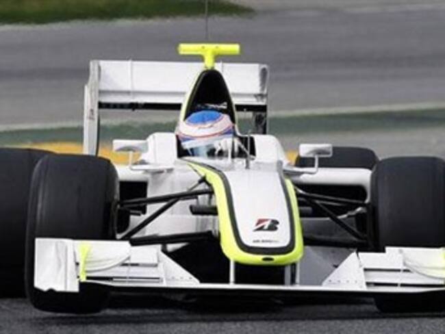 Encabeza Button primer ensayo para GP de España
