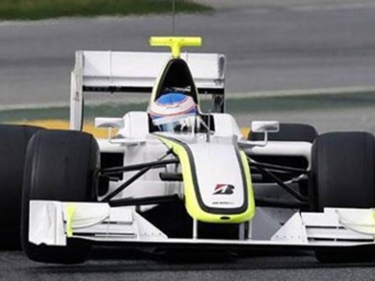 Encabeza Button primer ensayo para GP de España