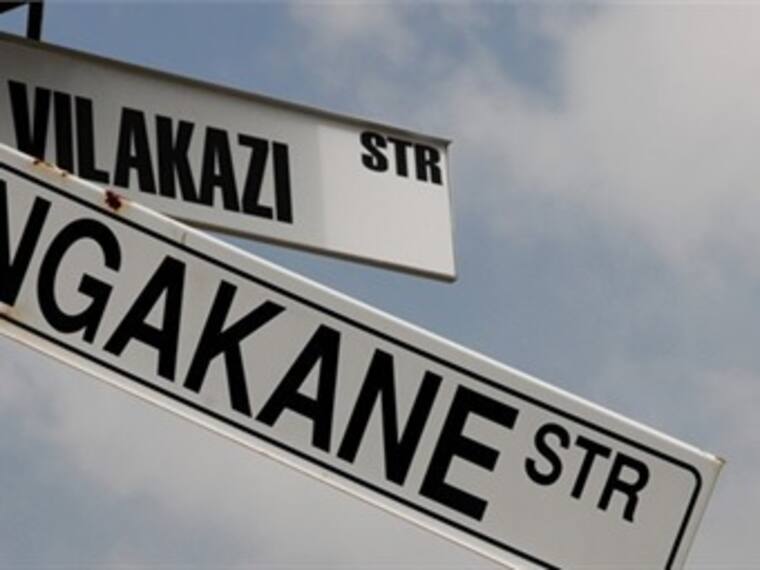 Vilakazi, la calle de los premios Nobel sudafricanos