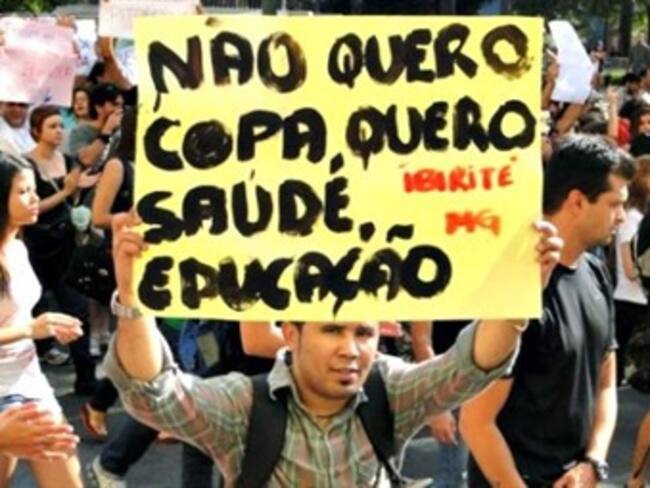 Preparan huelgas y protestas en todo Brasil en marco mundialista