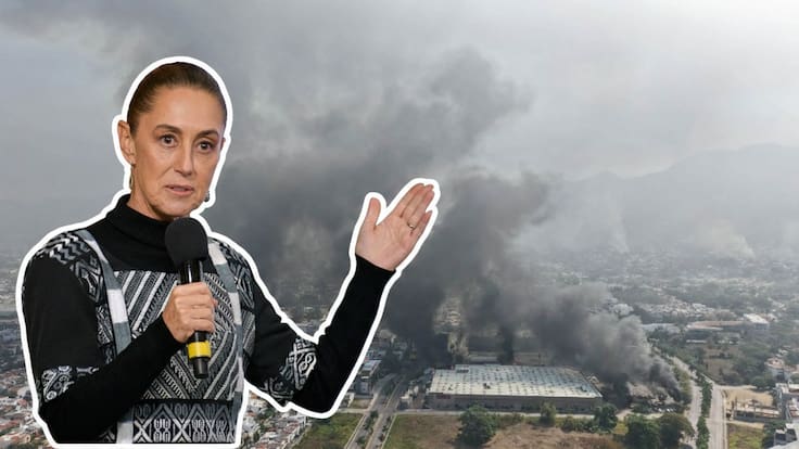 Claudia Sheinbaum llama a la calma ante narcobloqueos en el país