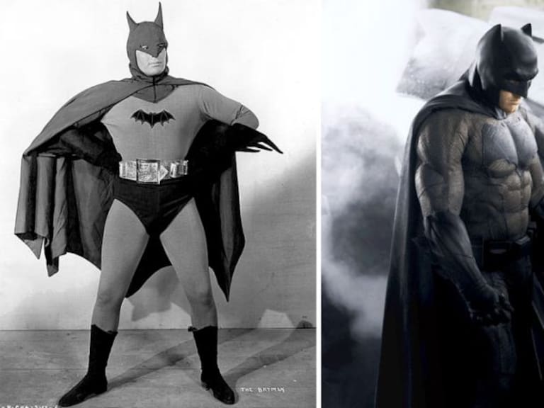 El antes y el ahora de superhéroes y villanos en el cine
