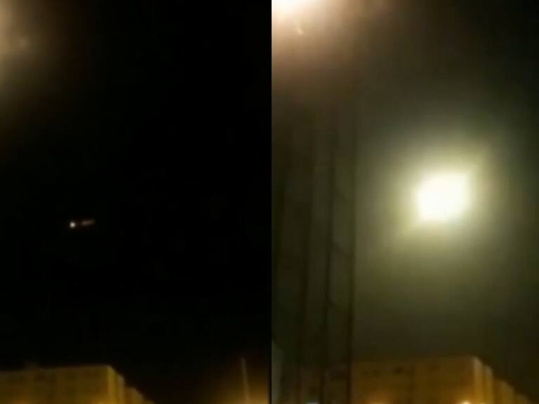 Video revela momento en el que misil habría impactado avión en Irán