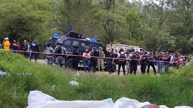 Localizan los cuerpos de ocho personas en la comunidad de El Bosque en Chiapas con signos de tortura