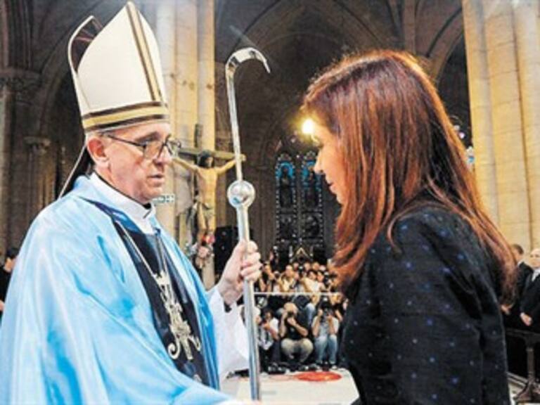 Presidenta de Argentina, primera jefa de Estado recibida por el nuevo Papa