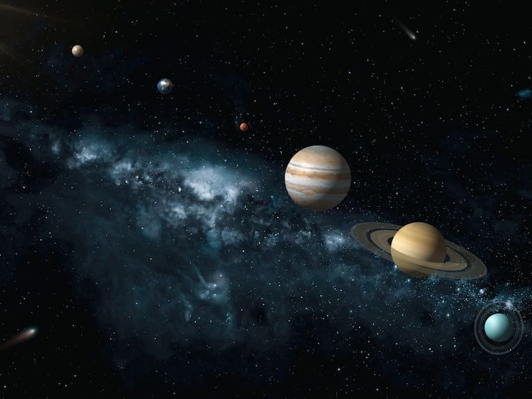 Alineación planetaria de abril 2026