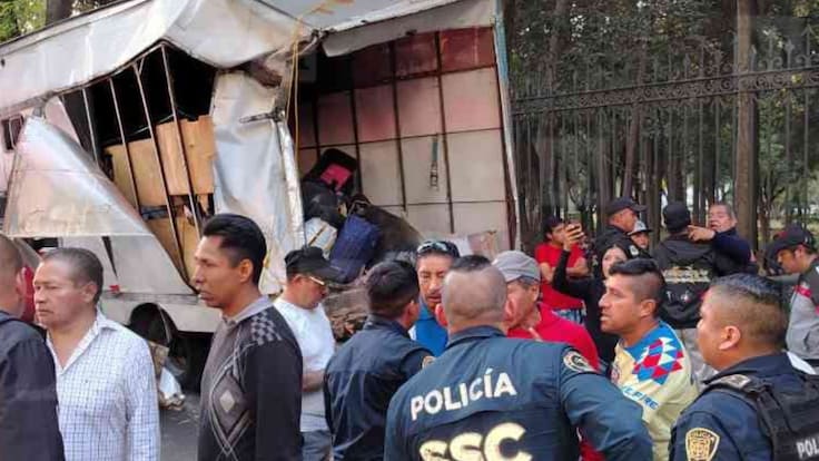 Tráfico en Constituyentes: Choque de camiones de peregrinos deja un saldo de 10 heridos | Alternativas viales