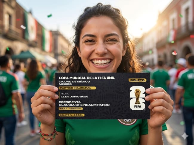 Boleto del Mundial Sheinbaum: Los 4 requisitos para ir gratis al partido inaugural de la FIFA 2026