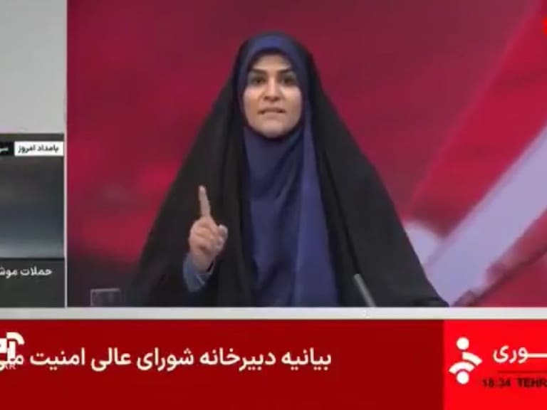 Televisión iraní sufre ataque de Israel en vivo