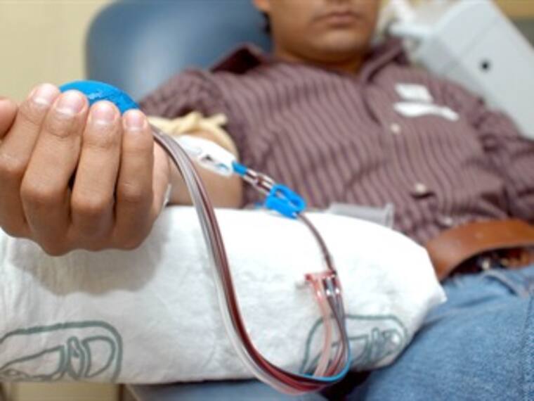 Donación de sangre. Carlos Mañon, presidente de Dona Vida