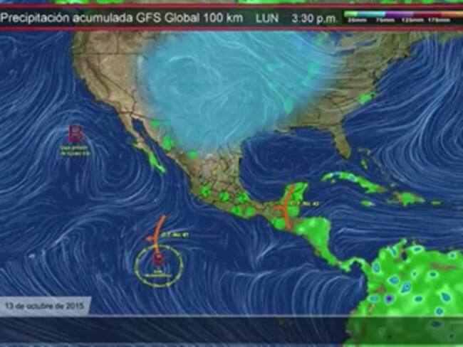 Pronóstico del tiempo del 13 de octubre