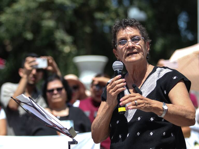 La secretaria de Gestión Integral de Riesgos y Protección Civil, Myriam Urzúa, pidió a la ciudadanía participar en el Simulacro Nacional 2025